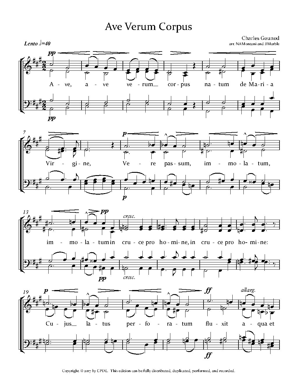 Ave verum III