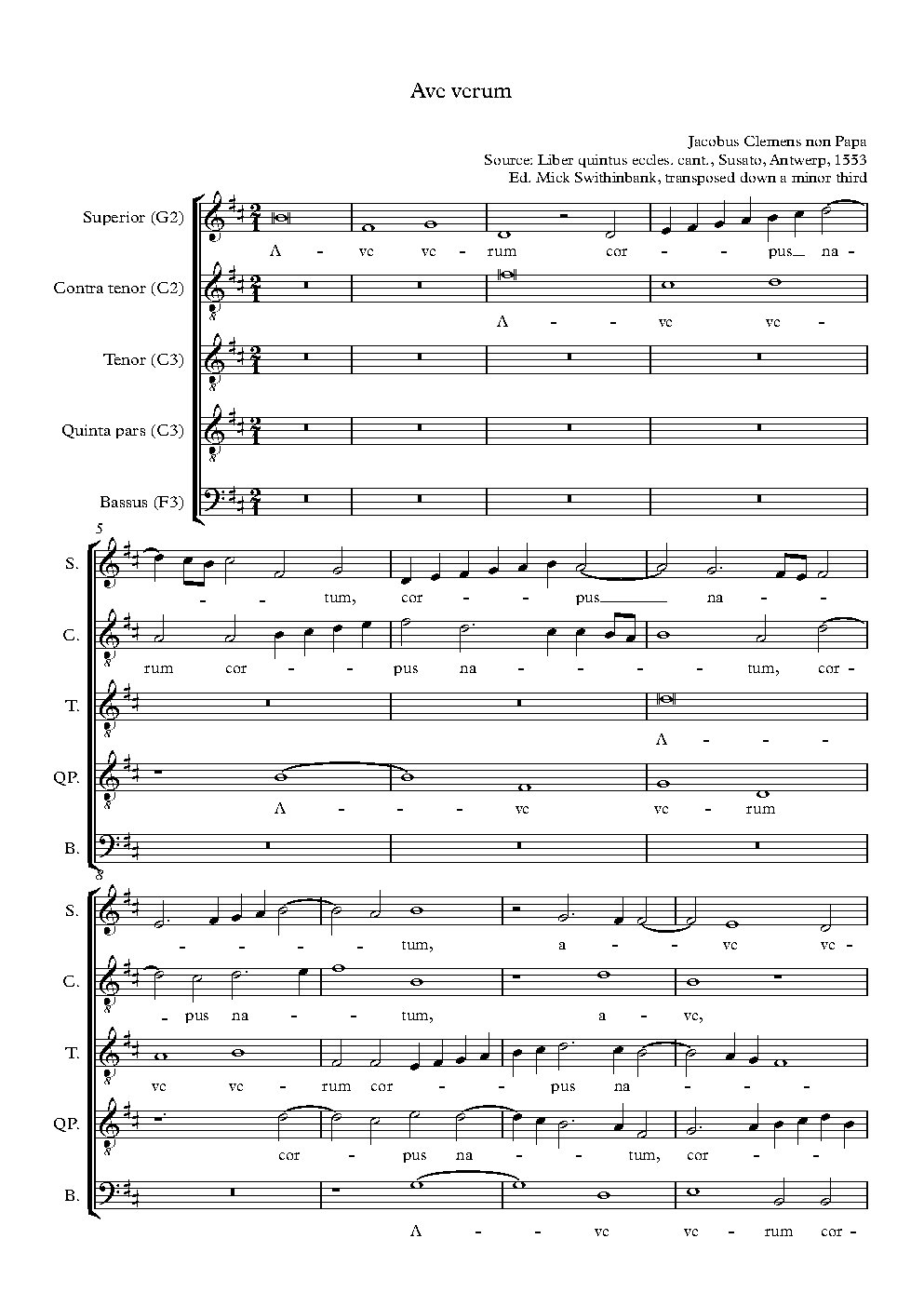 Ave verum