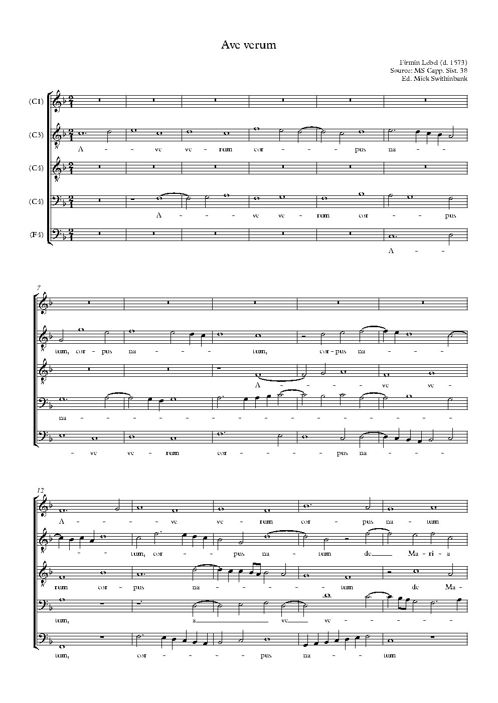 Ave verum