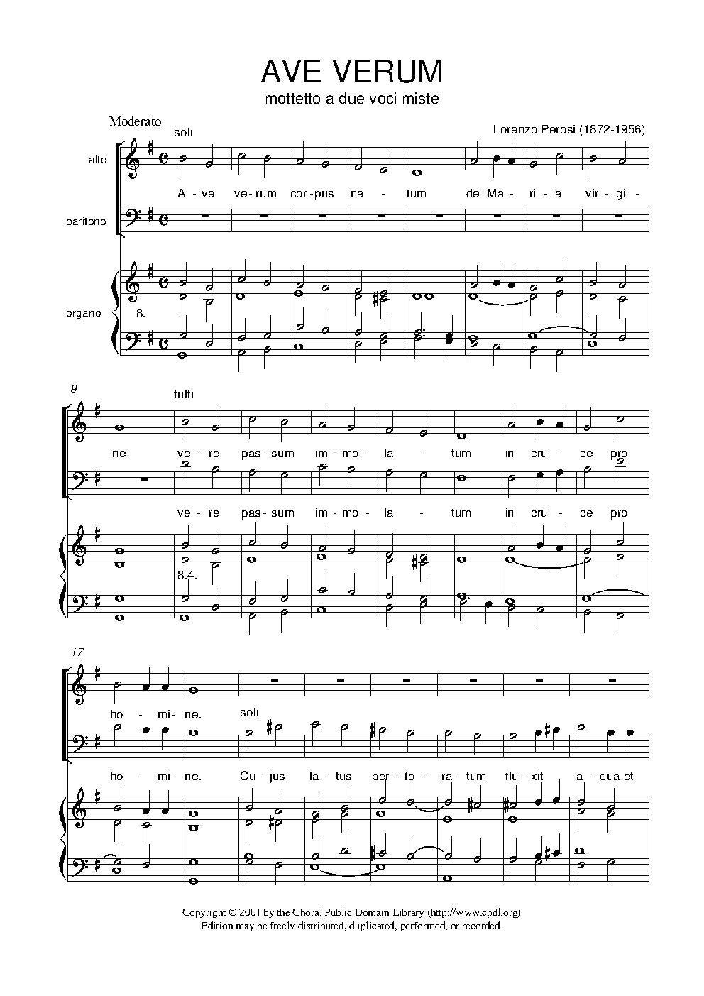 Ave verum corpus