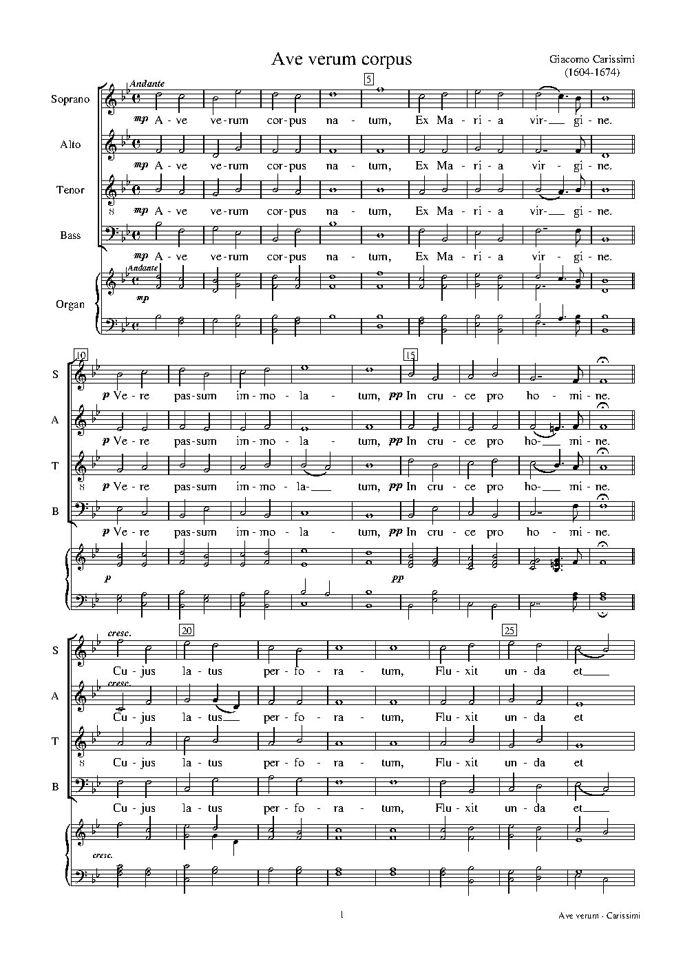 Ave verum corpus