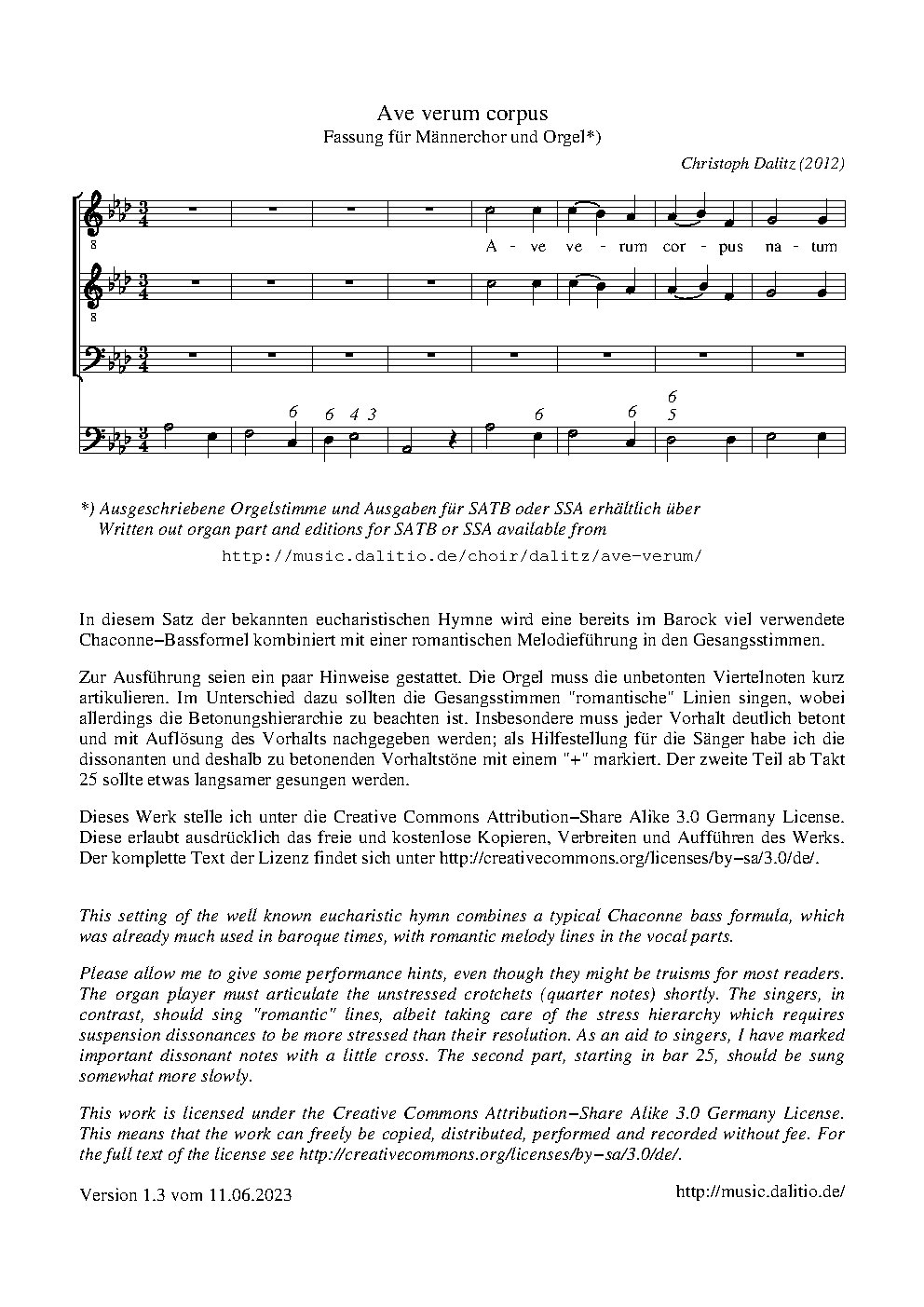 Ave verum corpus