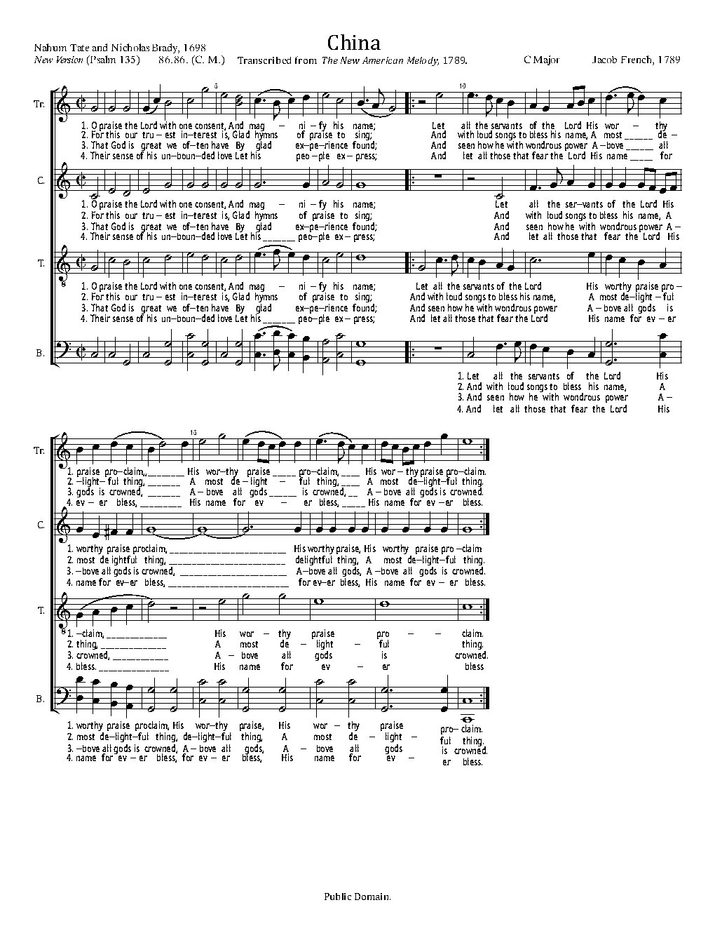 China