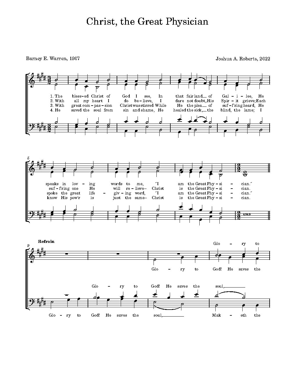 Christ, the Great Physician