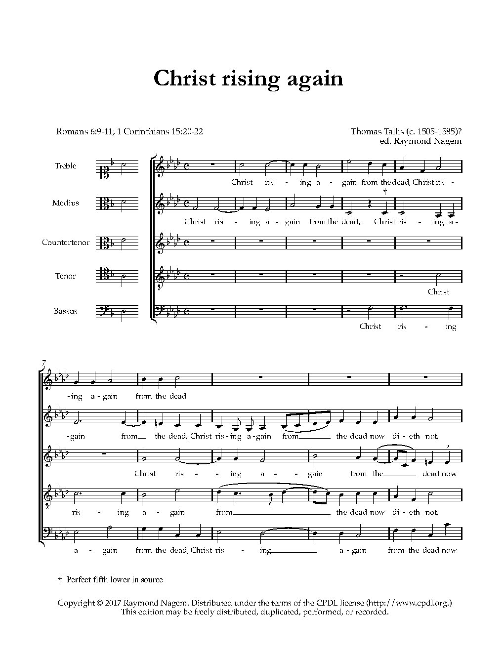 Christ rising again
