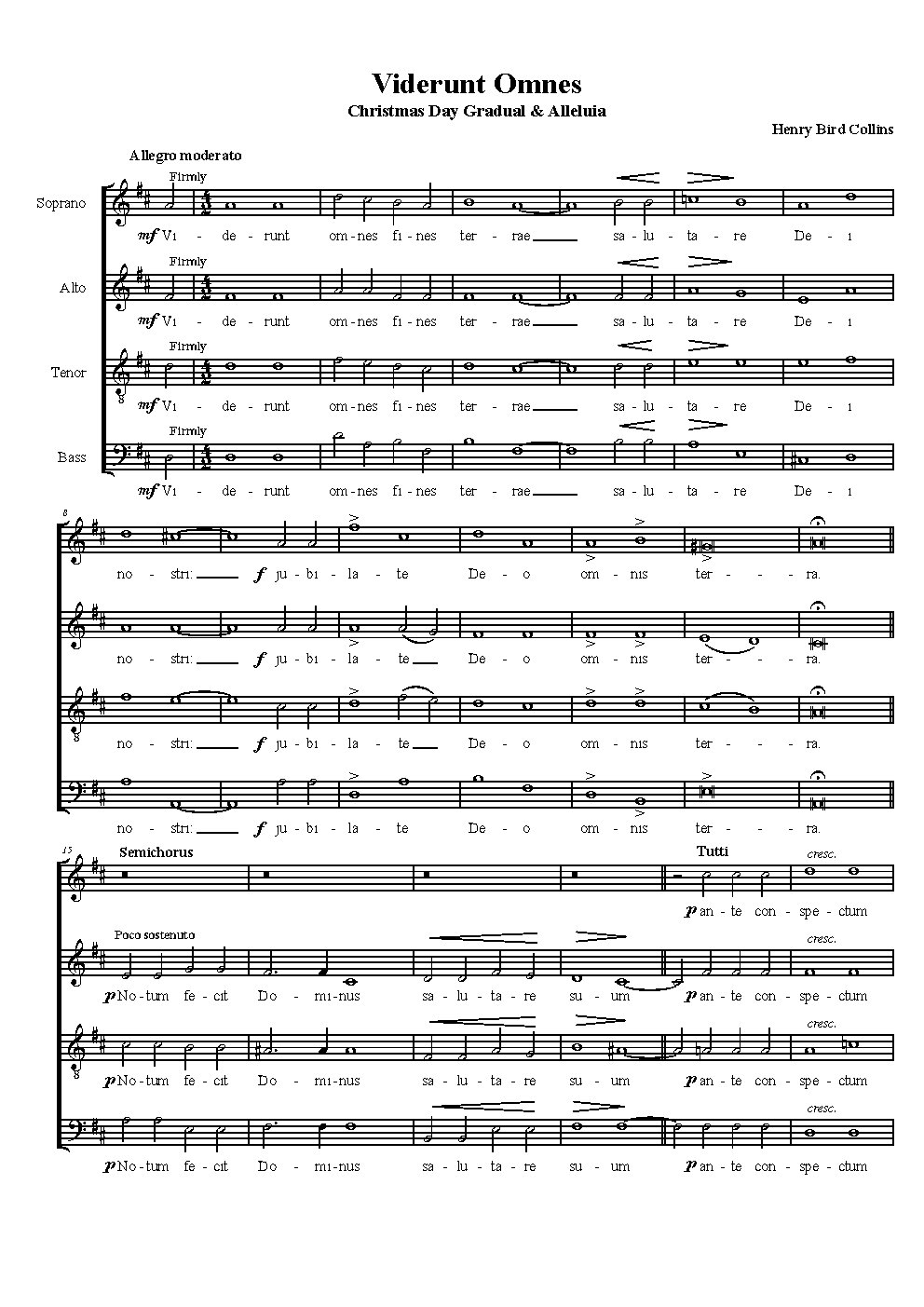 Christmas Day Gradual & Alleluia