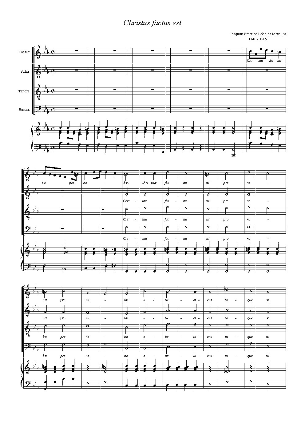 Christus factus est - Choir Script PDF Thumbnail
