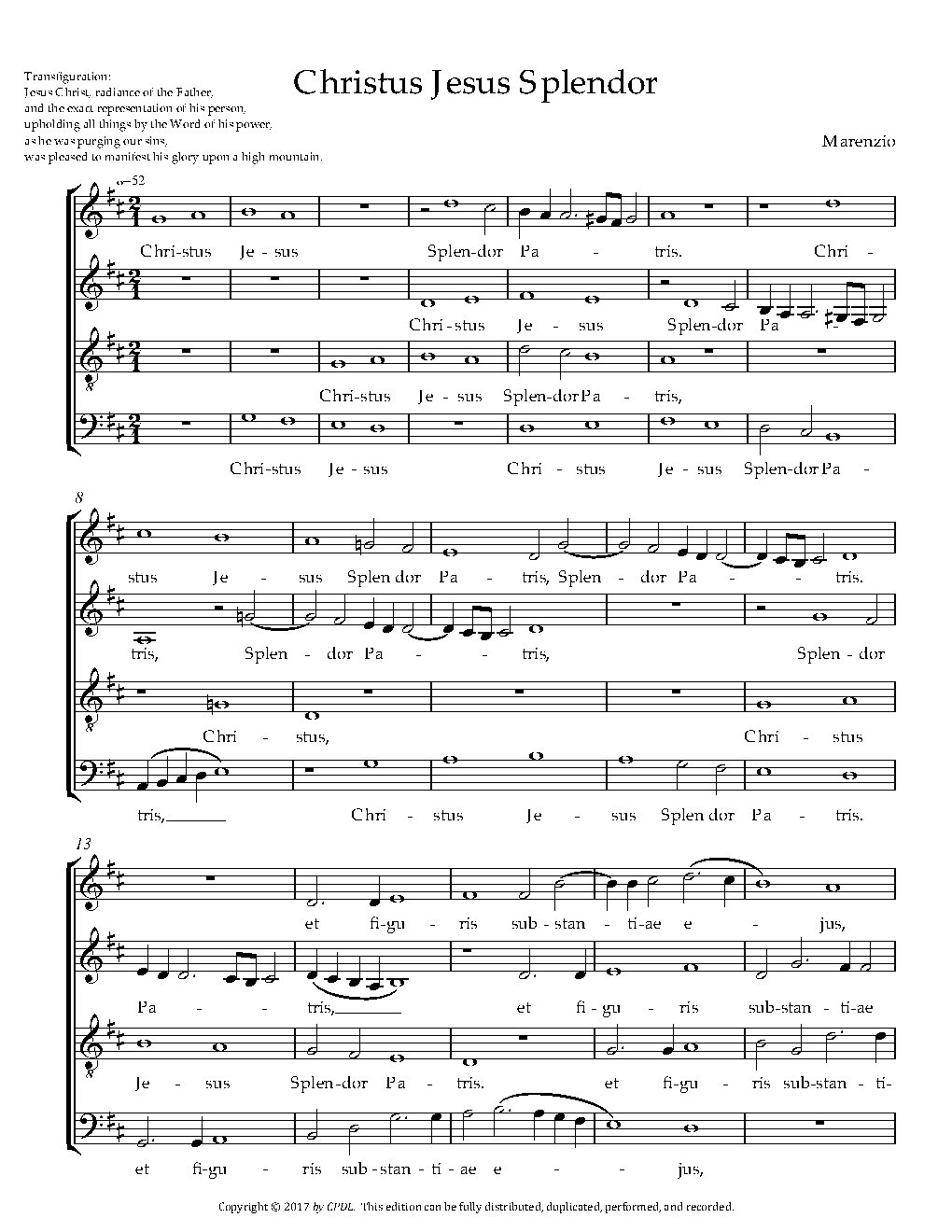 Christus Jesus splendor