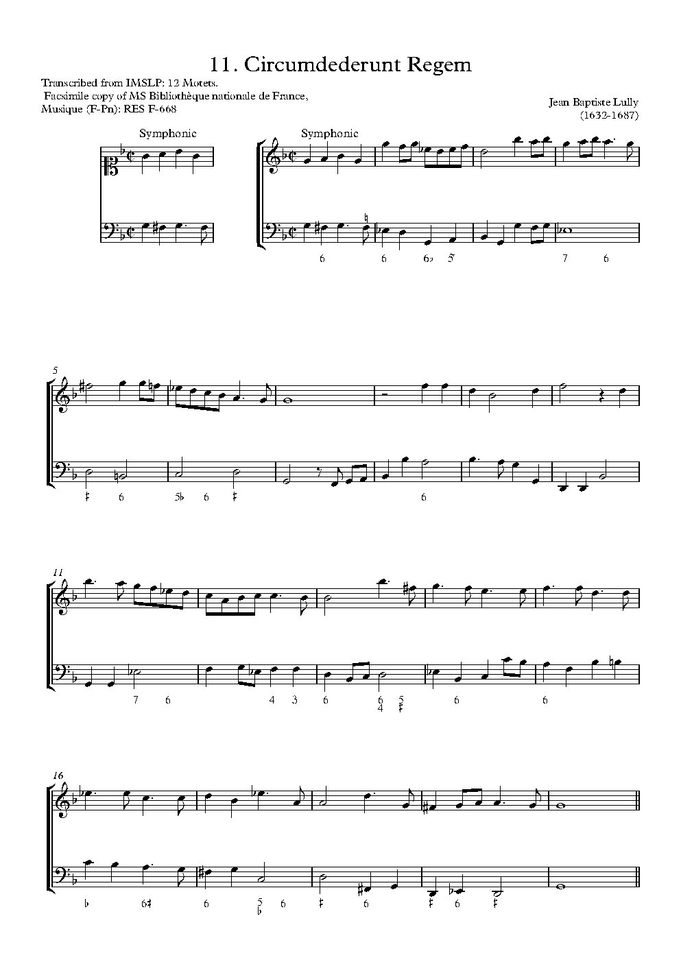 Circumdederunt Regem - Choir Script PDF Thumbnail
