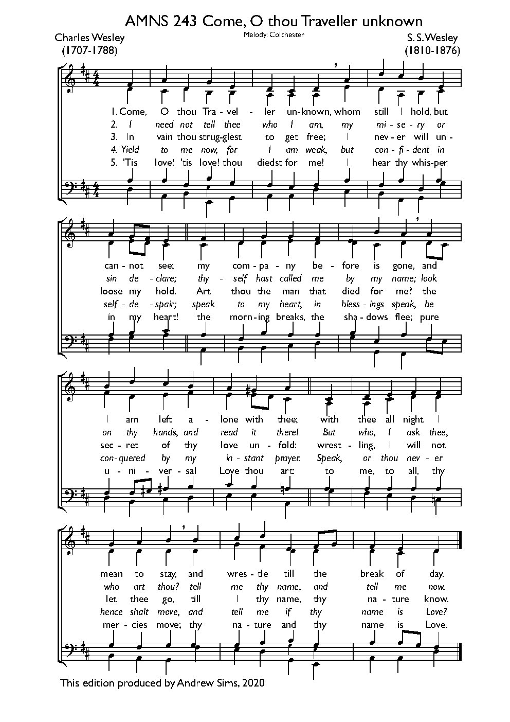Colchester - Choir Script PDF Thumbnail