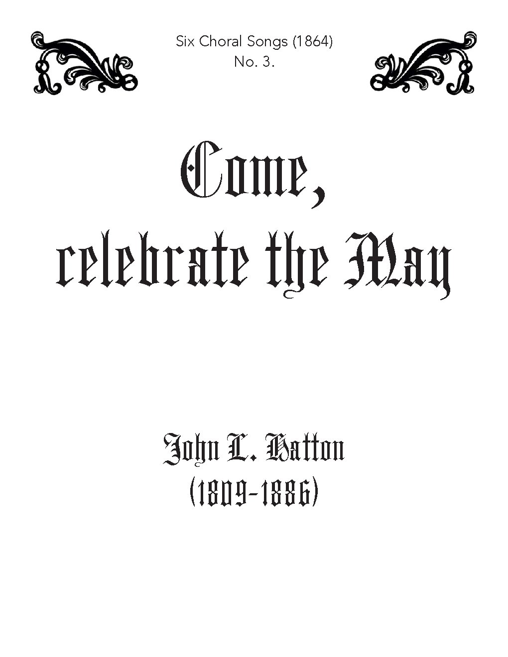 Come, celebrate the May