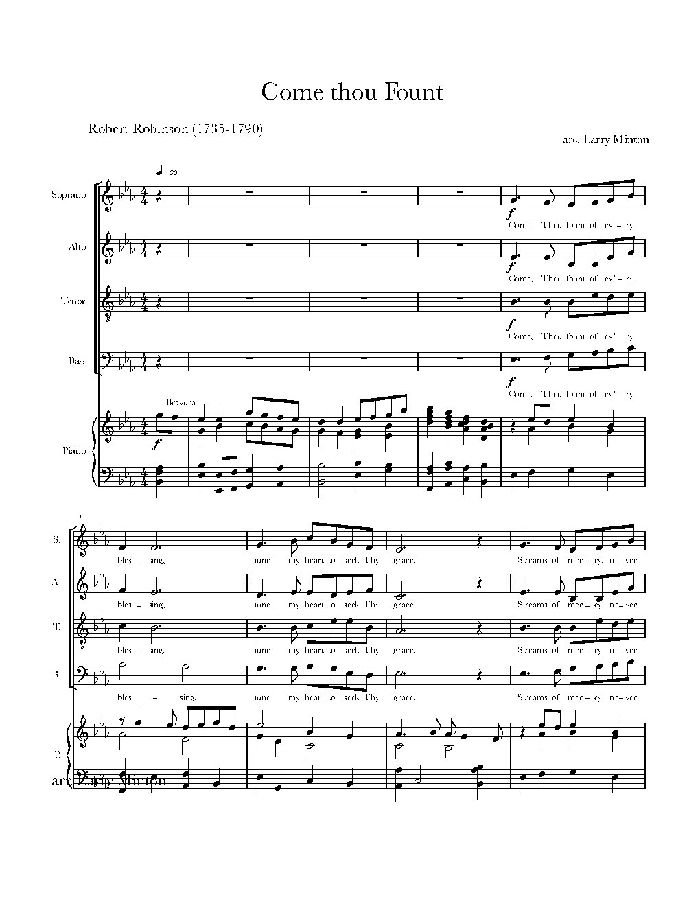Come, Thou fount