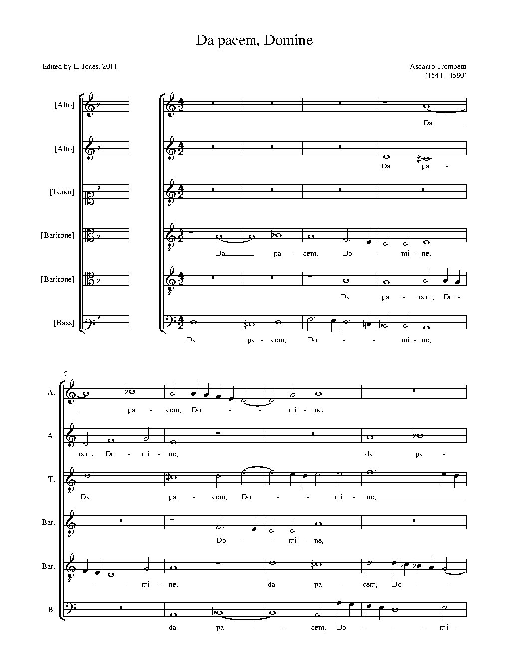 Da pacem Domine