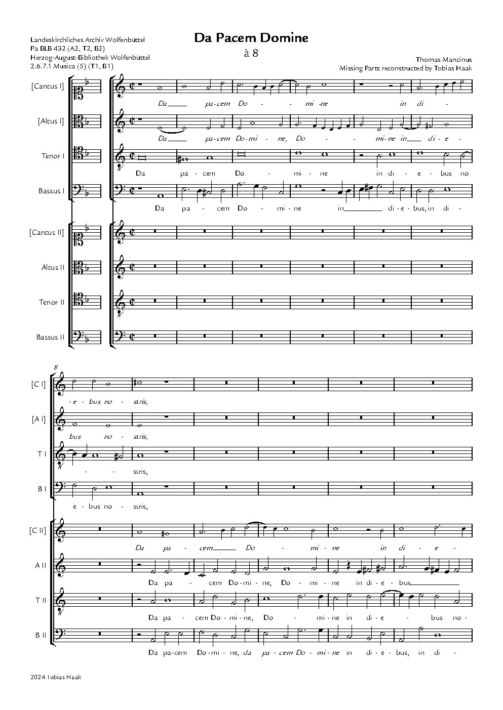 Da pacem Domine