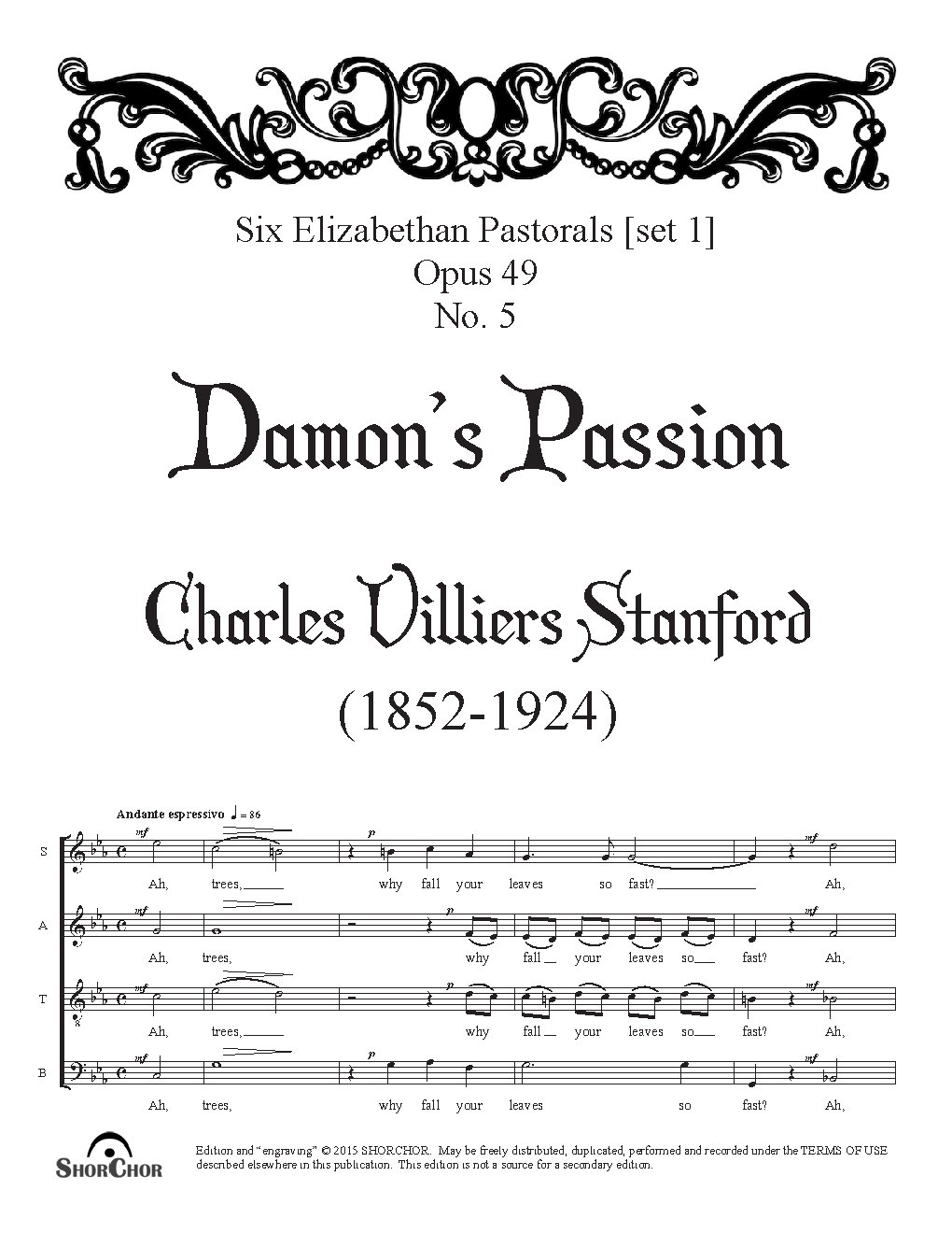 Damon’s passion - Choir Script PDF Thumbnail