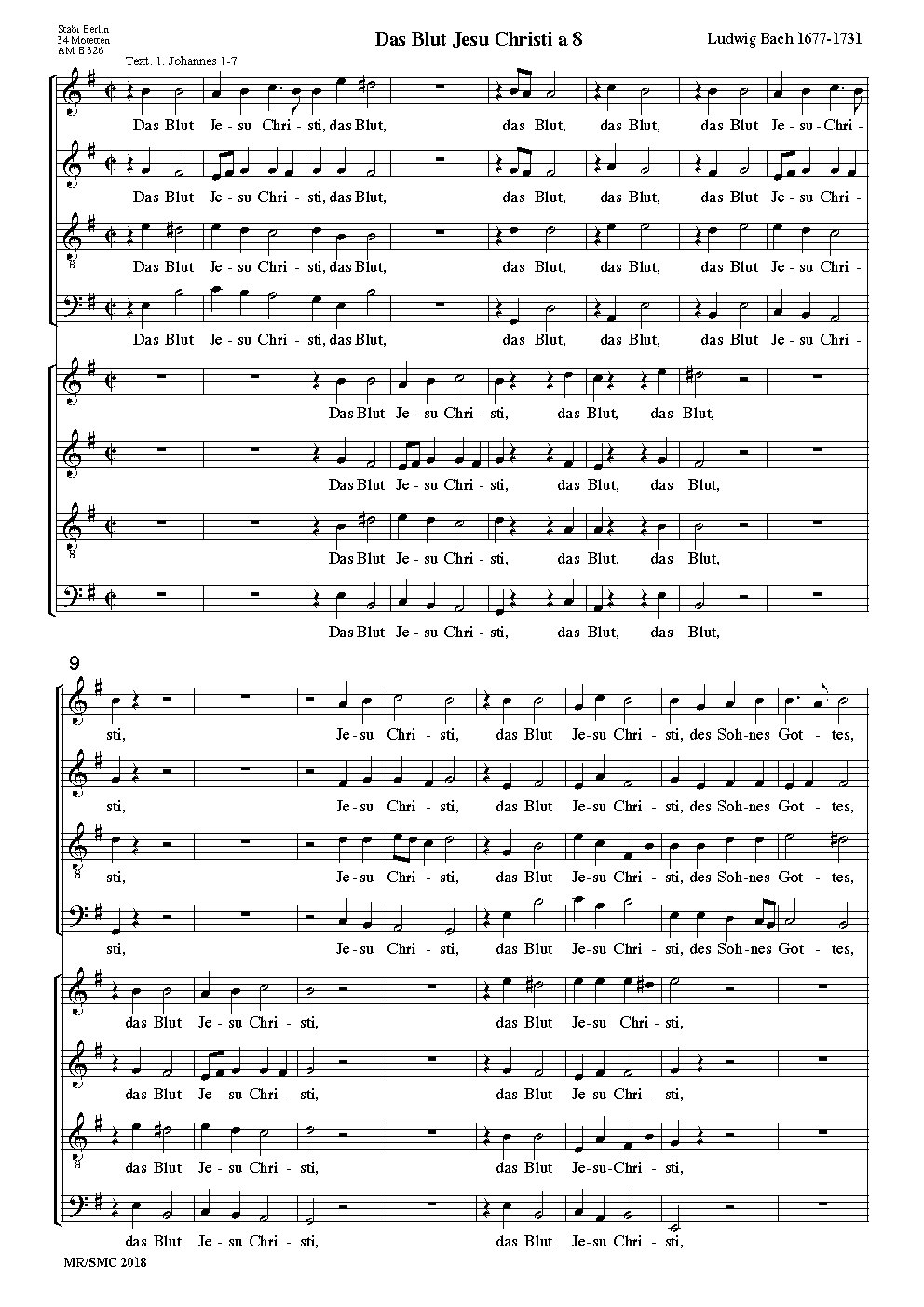 Das Blut Jesu Christi