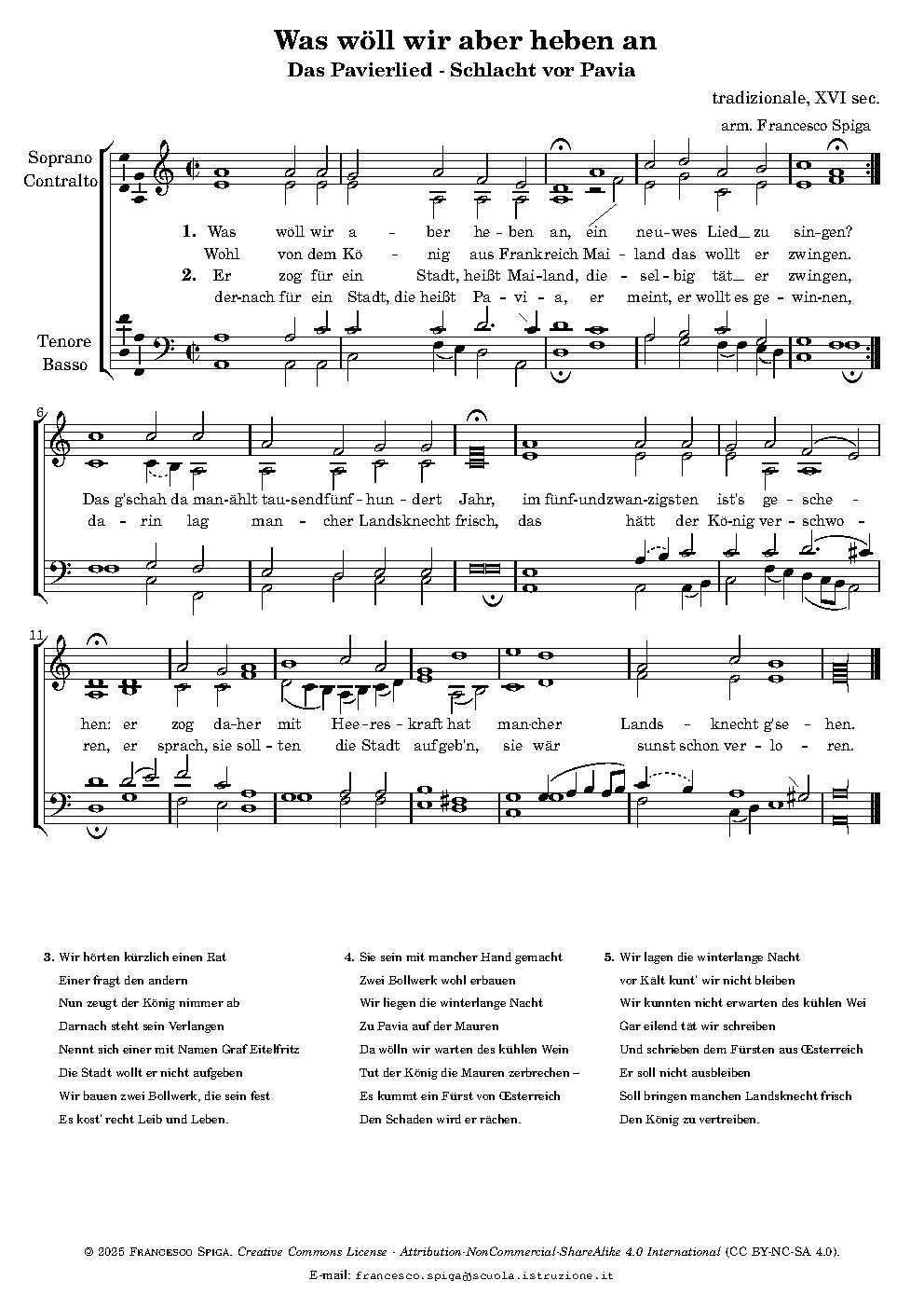 Das Pavierlied