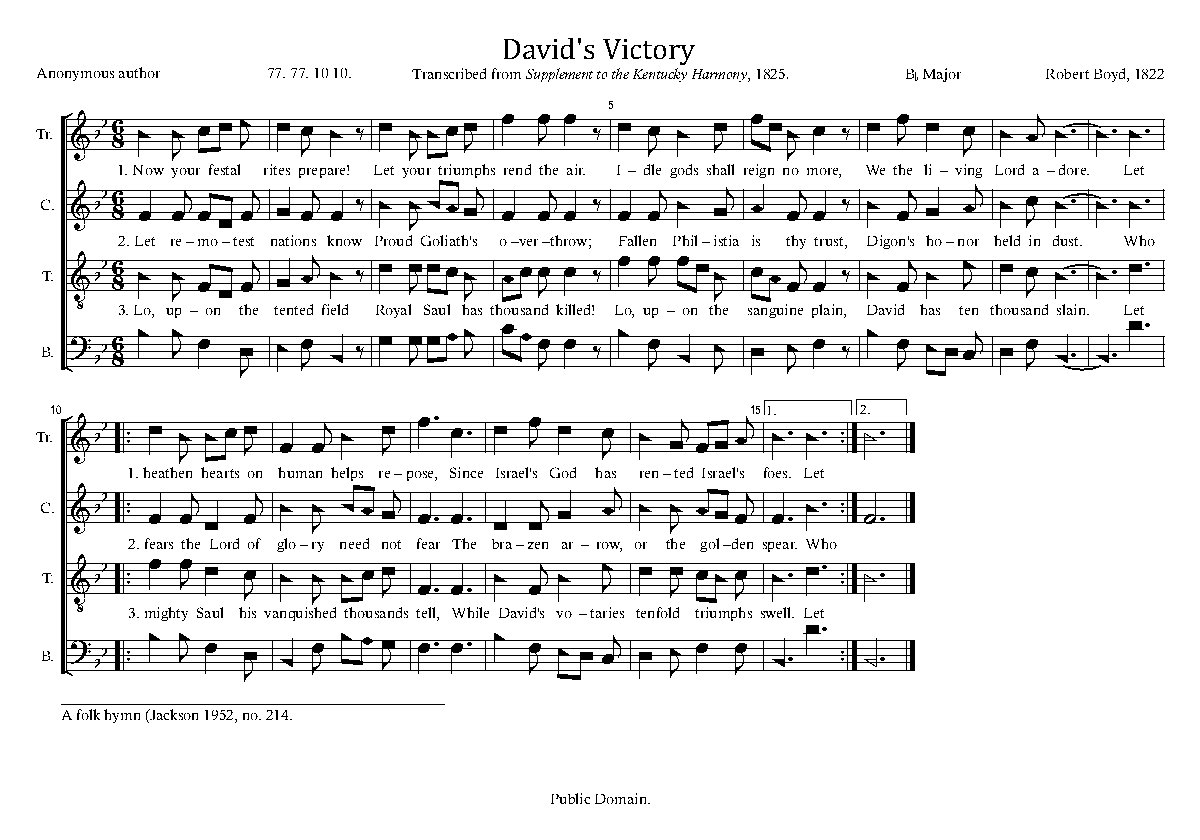 David's Victory