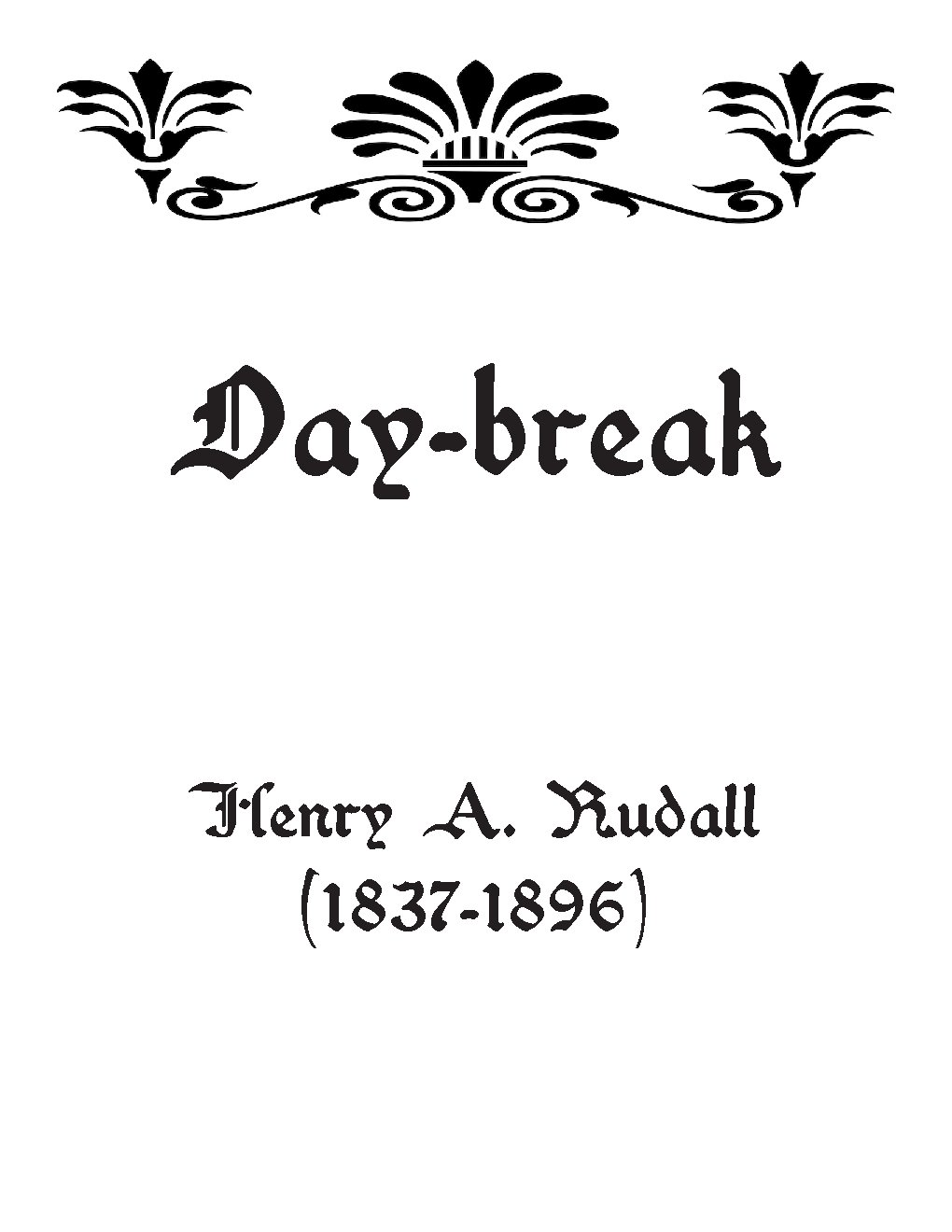 Day-break - Choir Script PDF Thumbnail