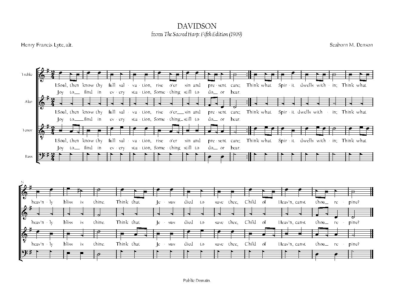 Davidson - Choir Script PDF Thumbnail