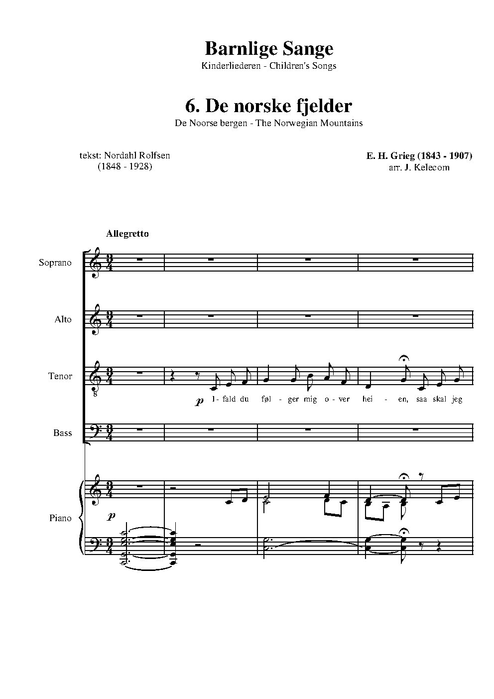 De norske fjelde Op. 61, No. 4