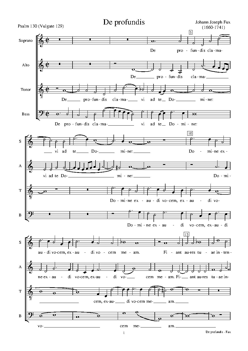 De profundis