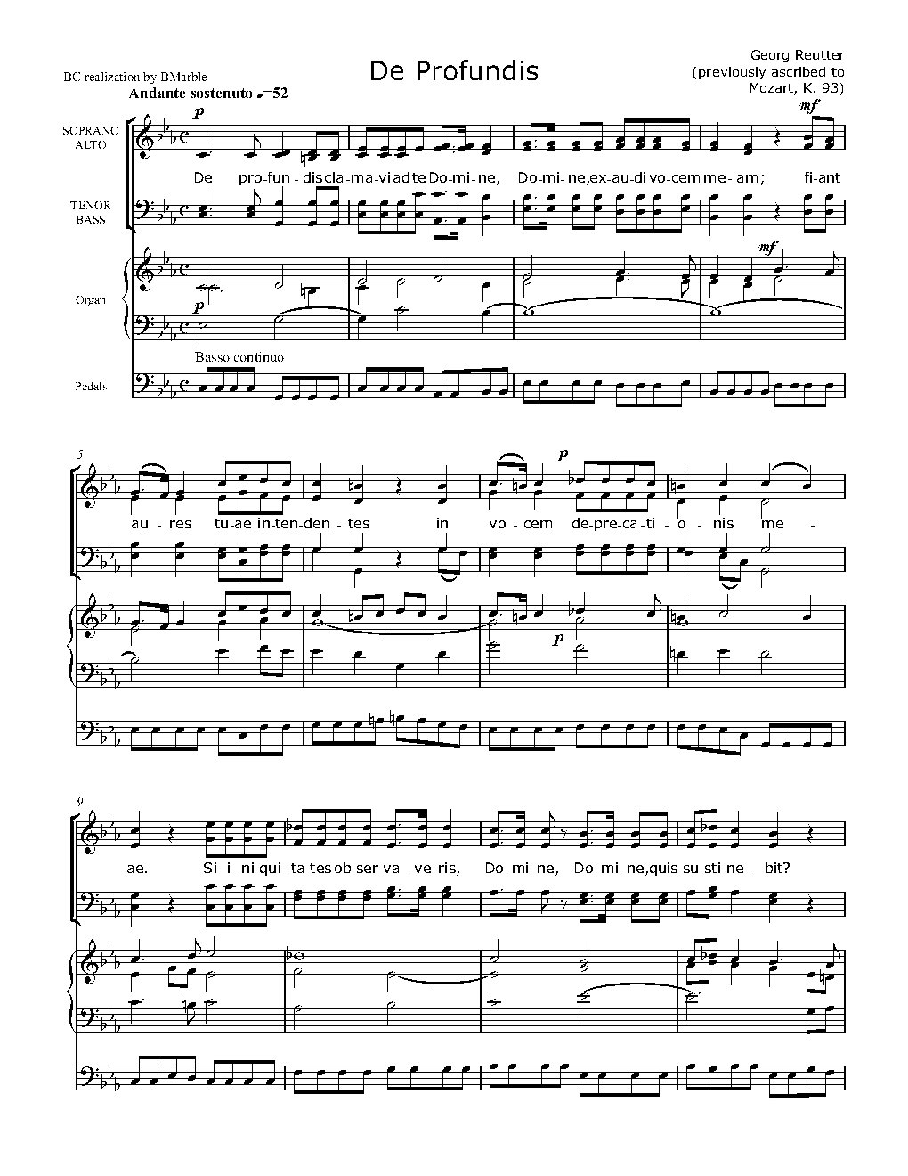 De Profundis - Choir Script PDF Thumbnail
