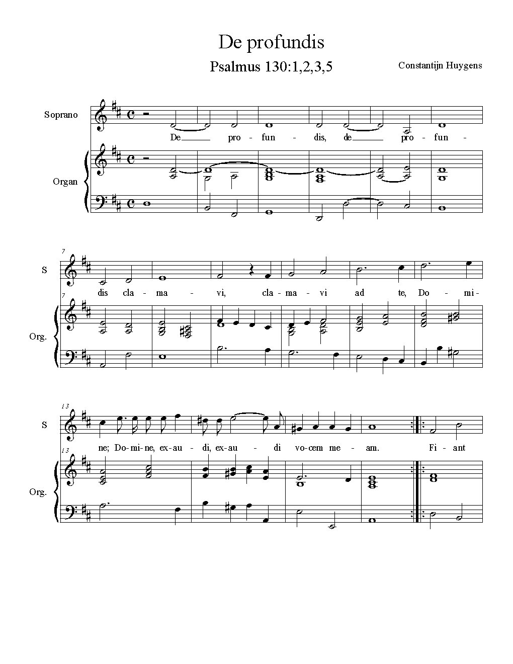 De profundis