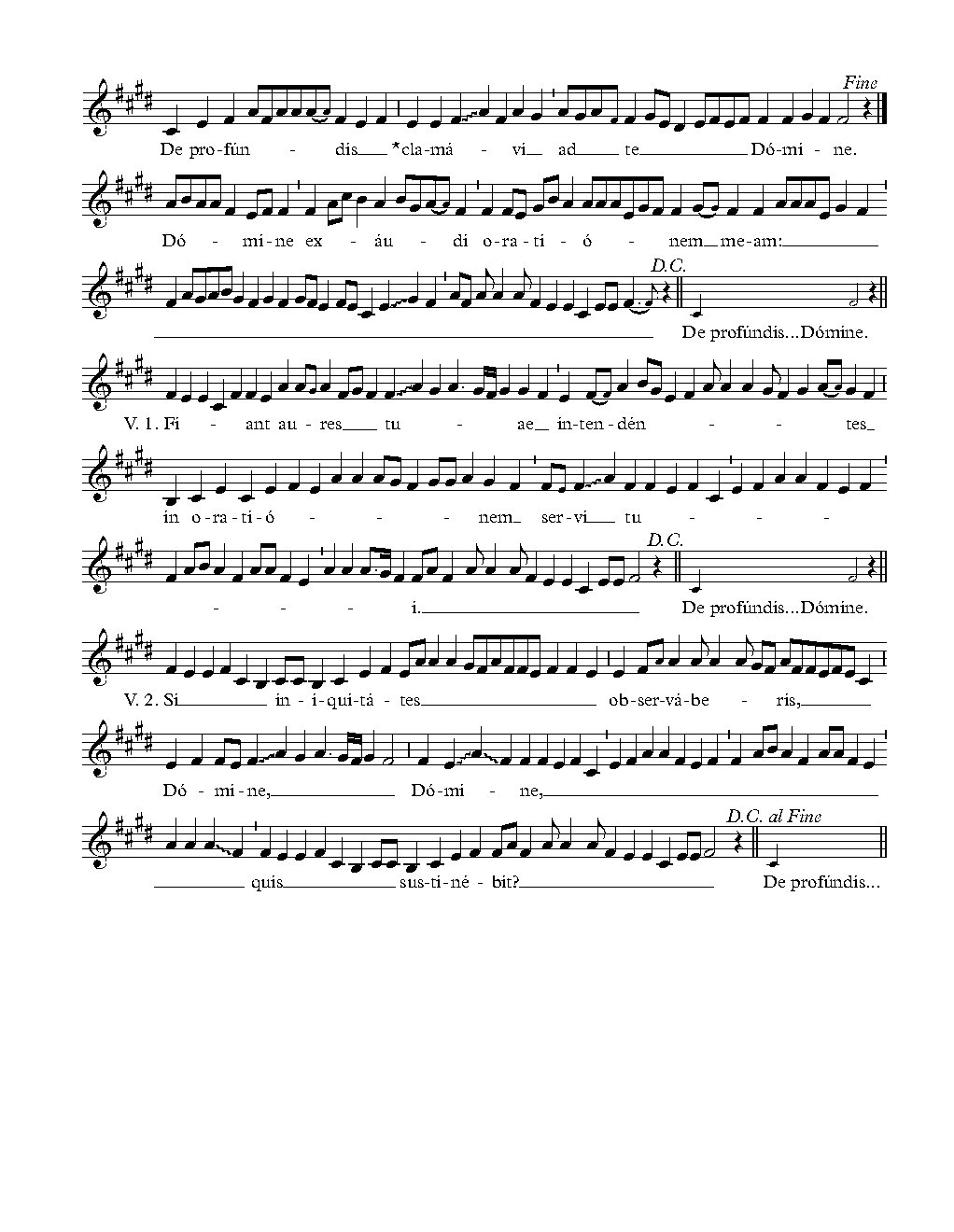 De profundis