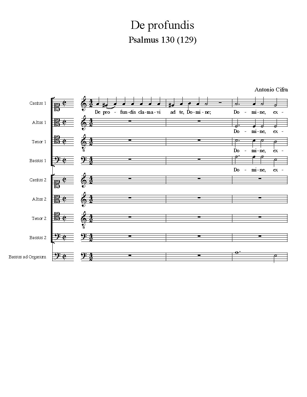 De profundis