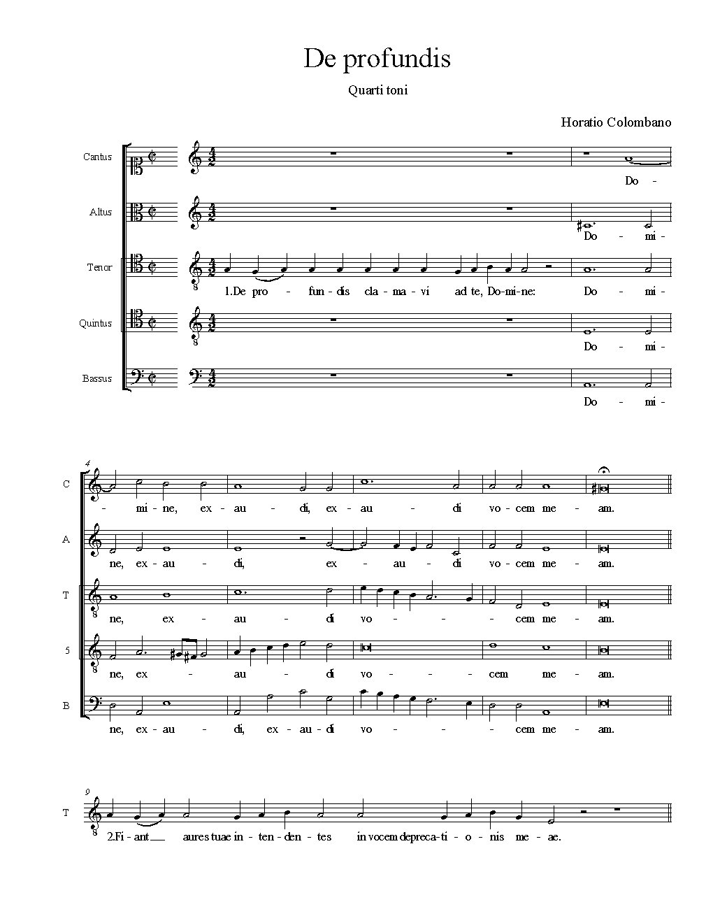 De profundis