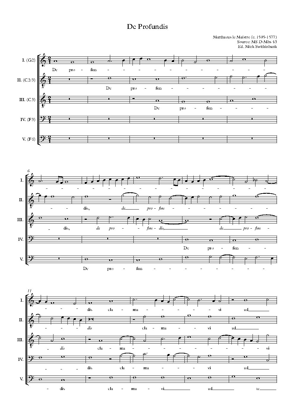 De profundis