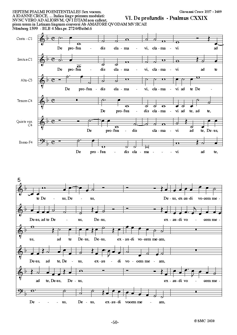 De profundis clamavi (Psalm 129)