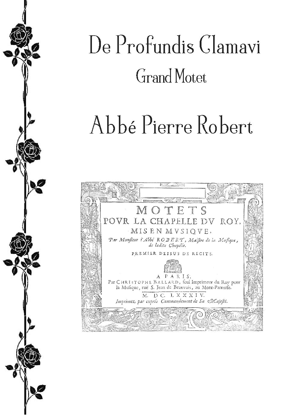 De profundis clamavi