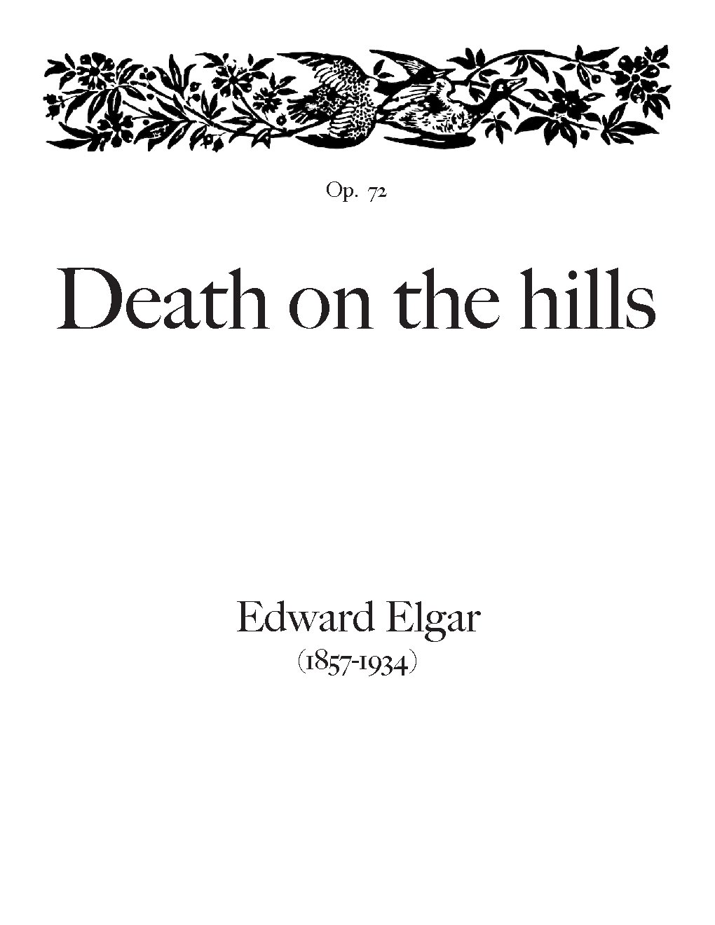 Death on the Hills