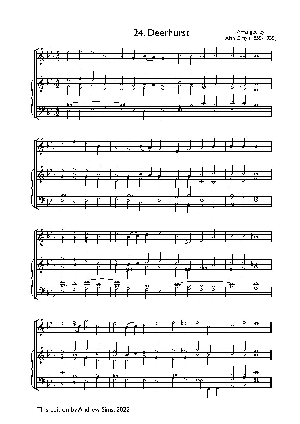 Deerhurst - Choir Script PDF Thumbnail