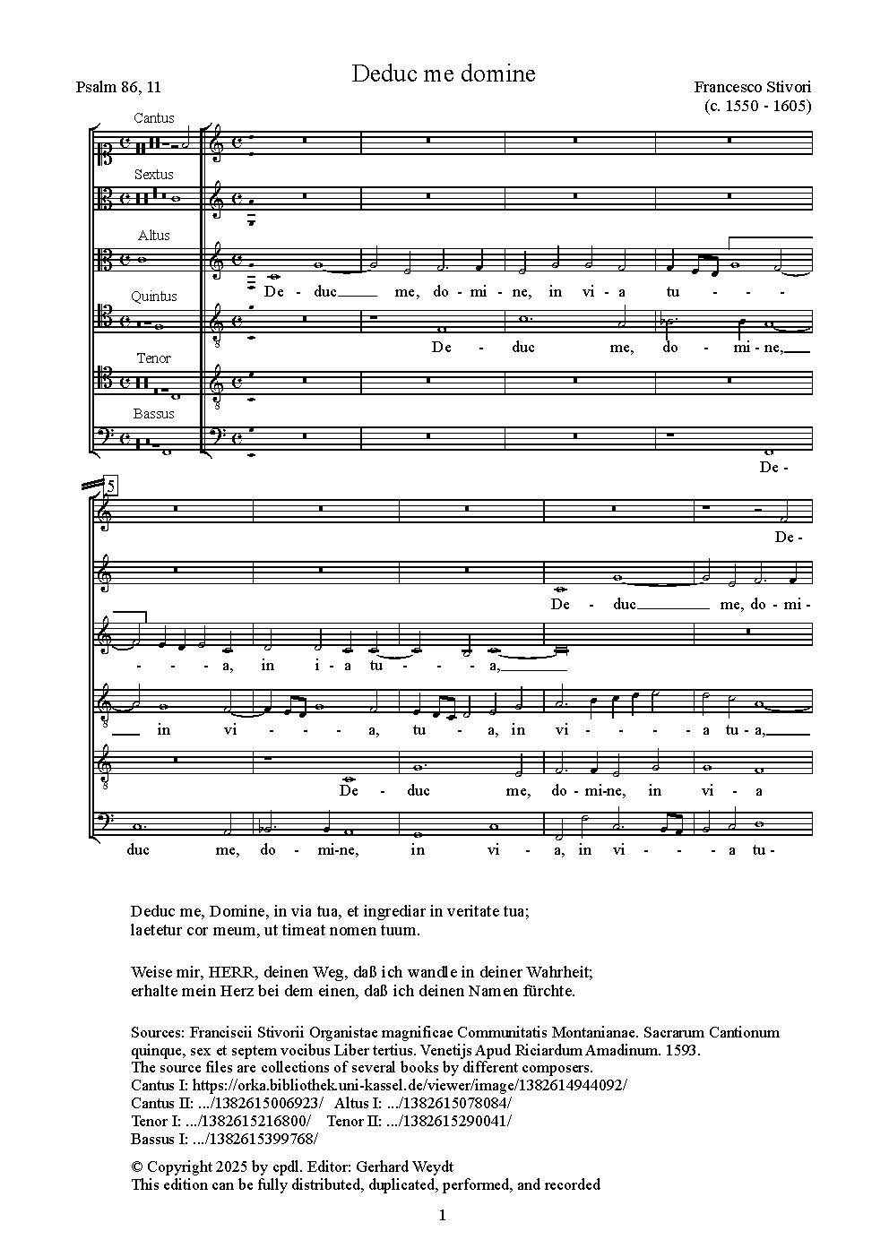 Deduc me, domine