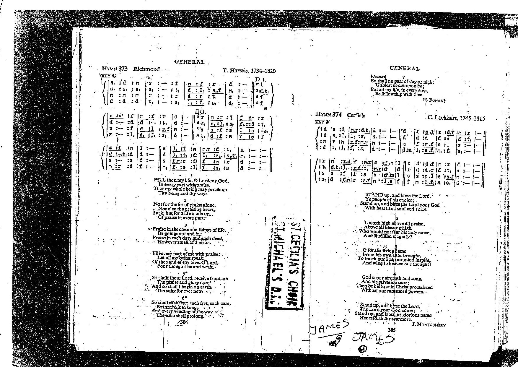 Stand Up And Bless The Lord - Download Choir Script PDF