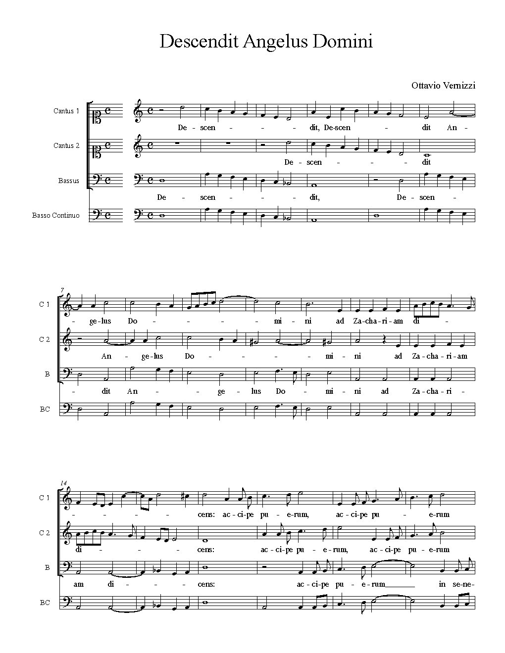 Descendit Angelus Domini