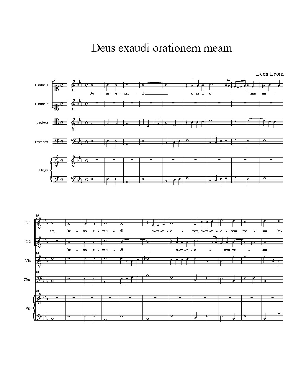 Deus exaudi