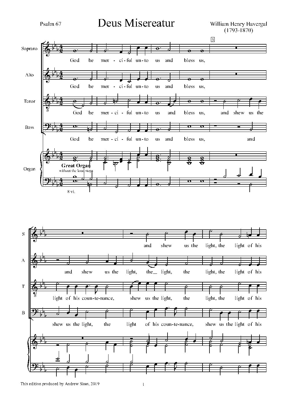 Deus Misereatur - Choir Script PDF Thumbnail
