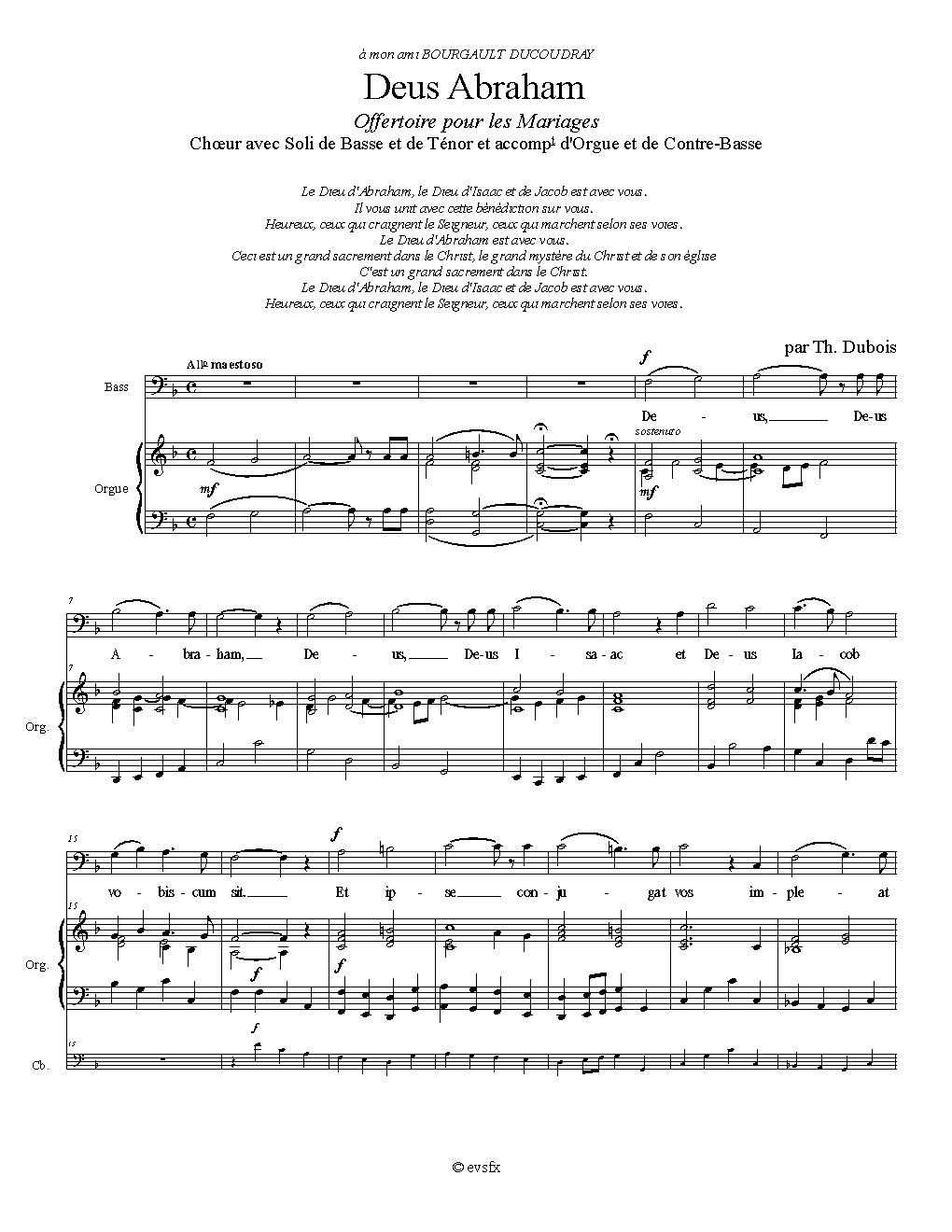 Deus Abraham - Choir Script PDF Thumbnail