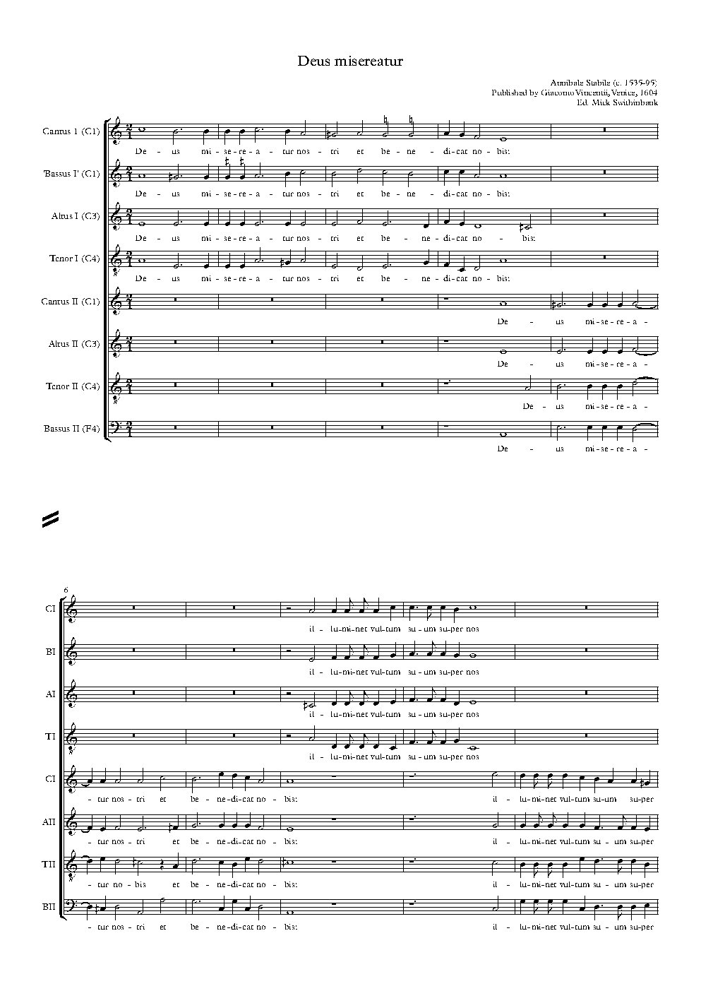 Deus misereatur nostri - Choir Script PDF Thumbnail