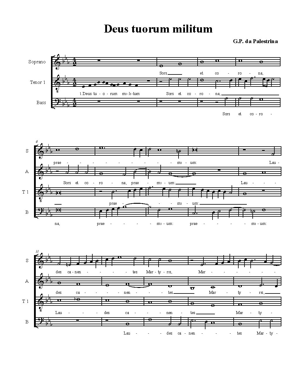 Deus tuorum militum - Choir Script PDF Thumbnail