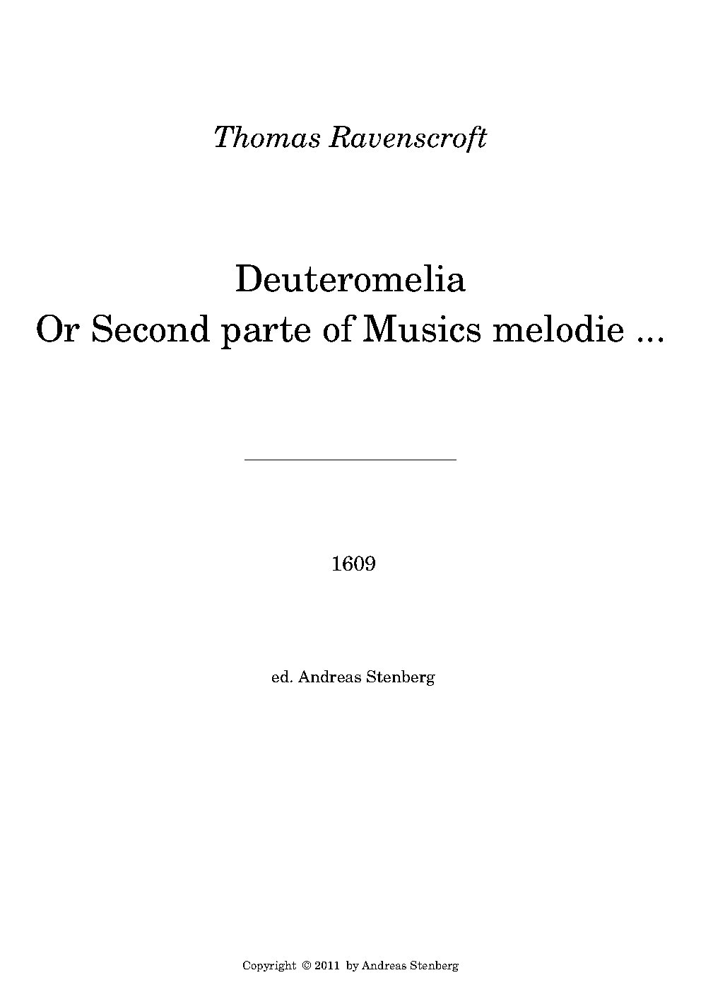 Deuteromelia