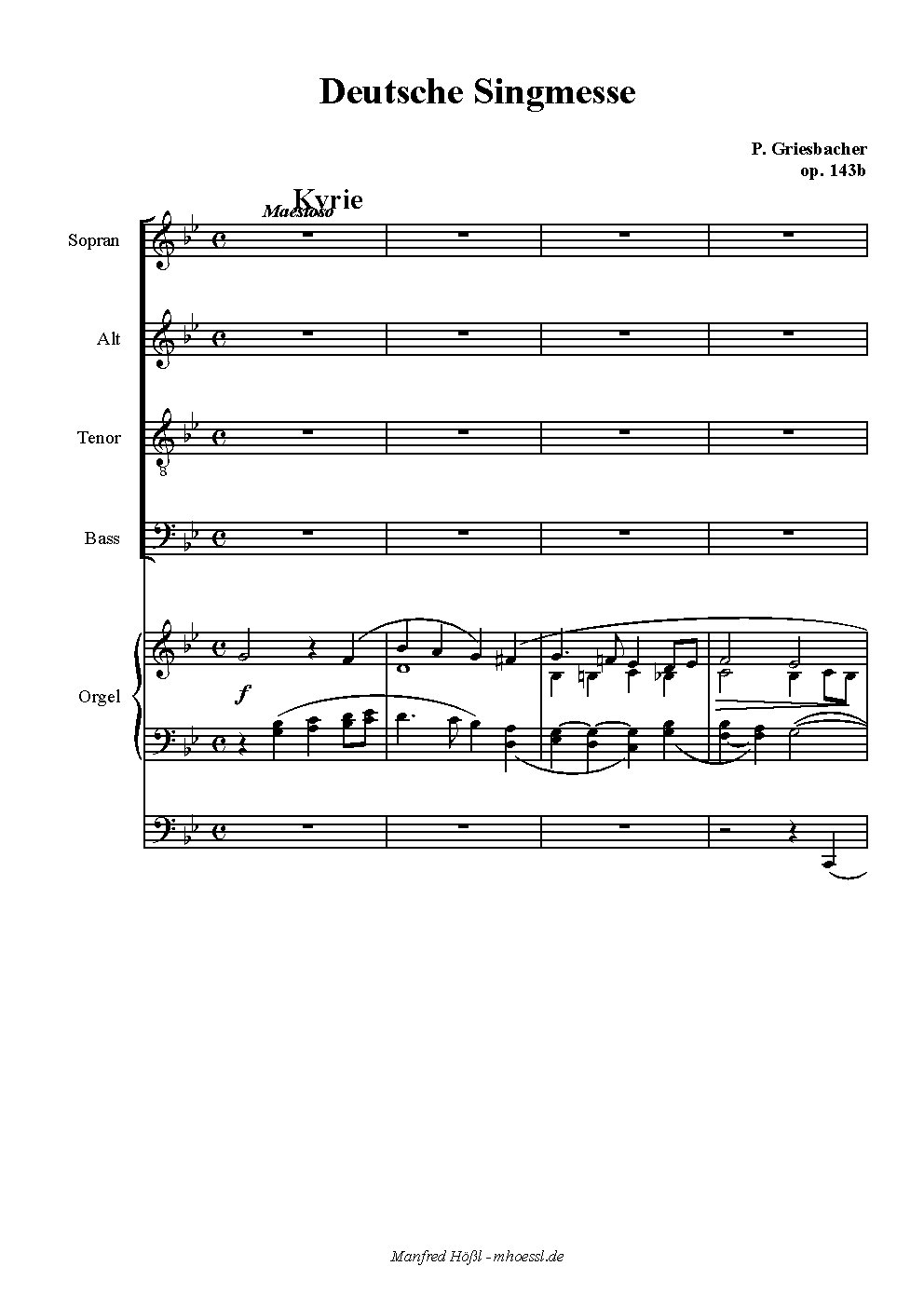 Deutsche Singmesse - Choir Script PDF Thumbnail