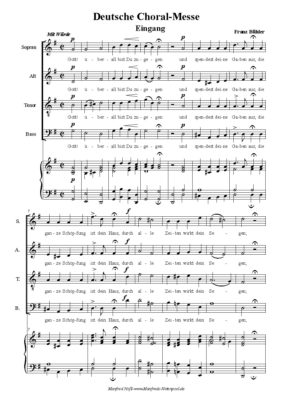 Deutsche Choralmesse