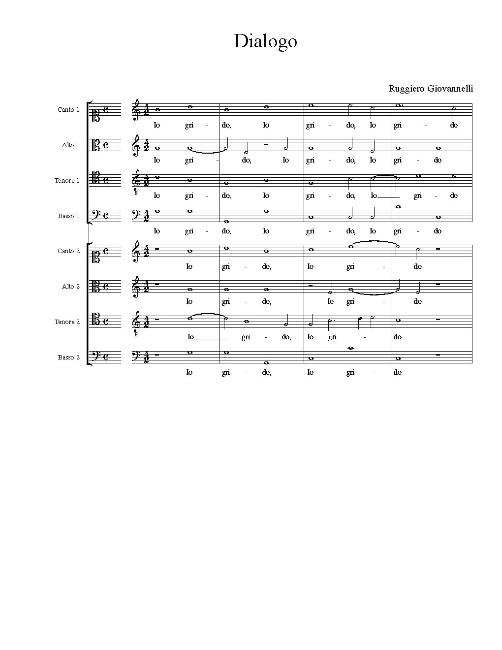 Dialogo - Choir Script PDF Thumbnail
