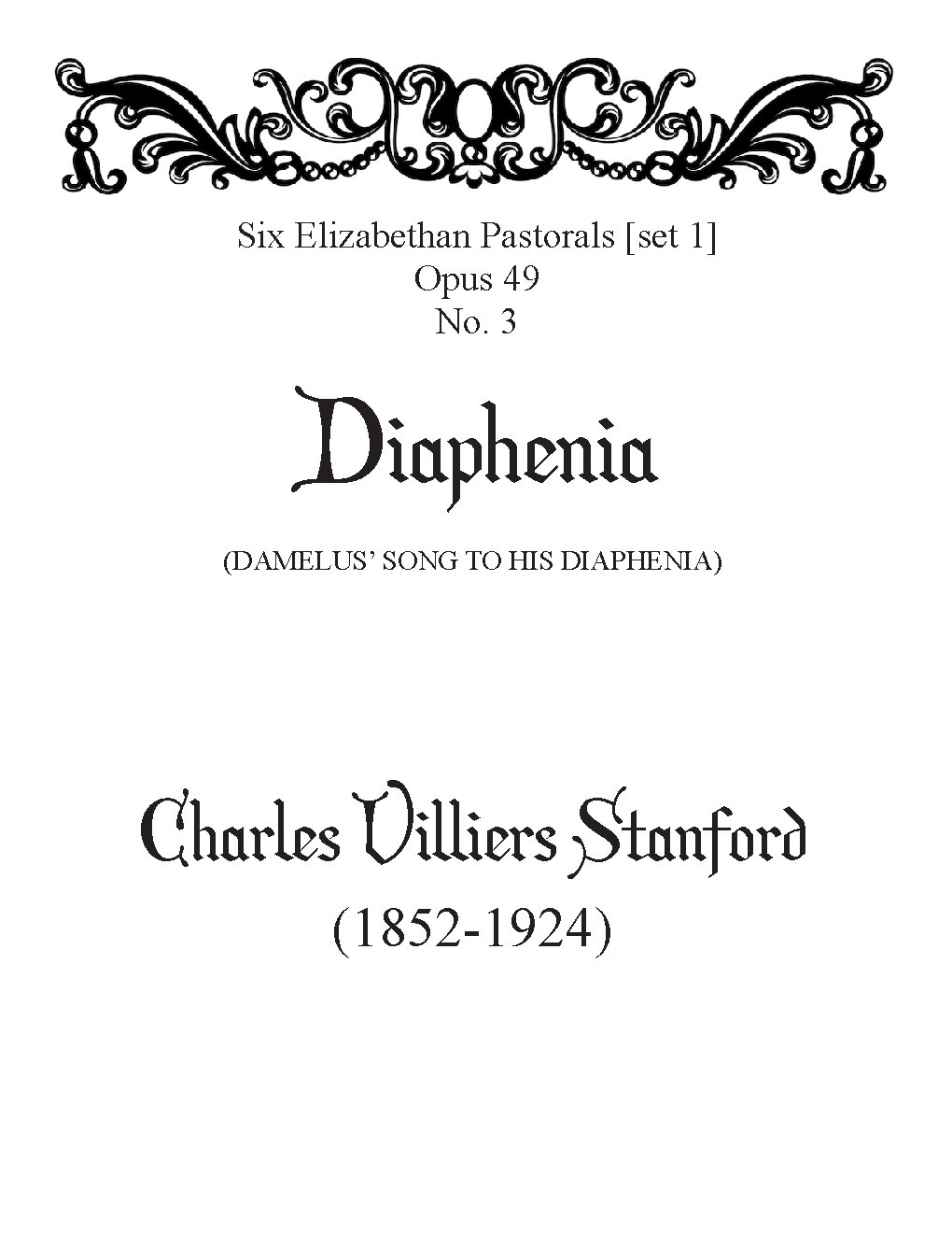 Diaphenia - Choir Script PDF Thumbnail