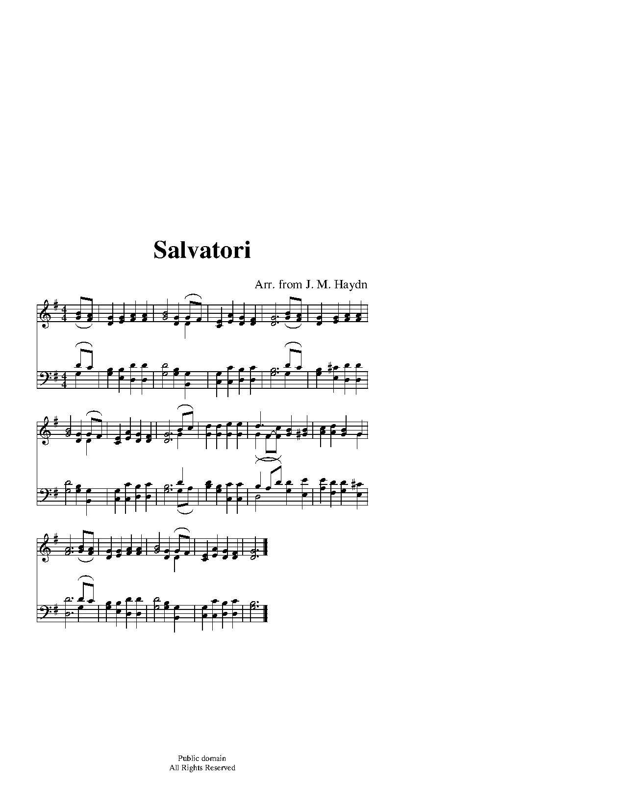 Salvatori - Download Choir Script PDF